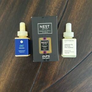 Set of 3 Pura diffuser scents